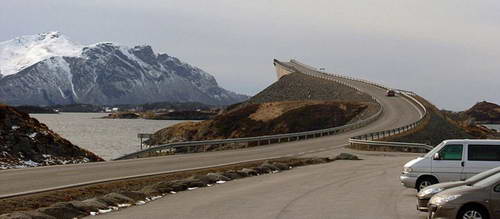 Пьяный мост в Норвегии