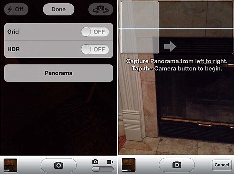 Установка панорамной камеры в iPhone с iOS5