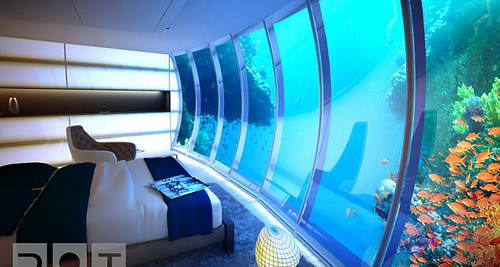 Подводный отель в Дубаи