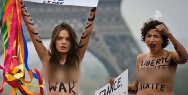 Оксана Шачко активитка Femen