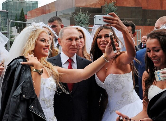 Свадьба Путина и Кабаевой