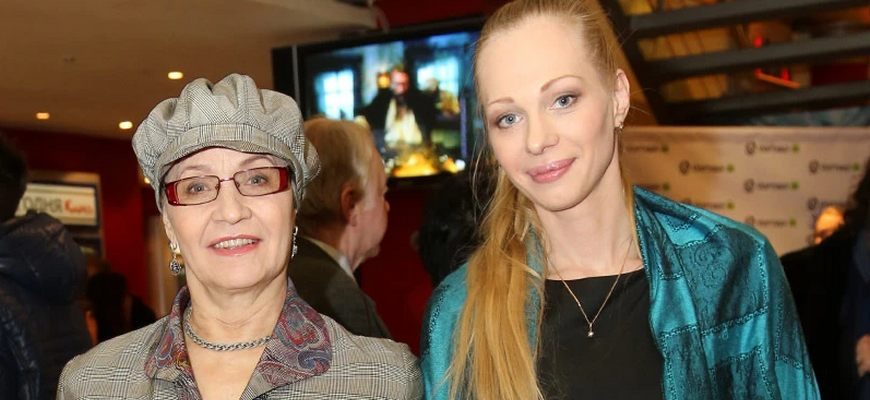 Нина Русланова и ее дочь Олеся Рудакова