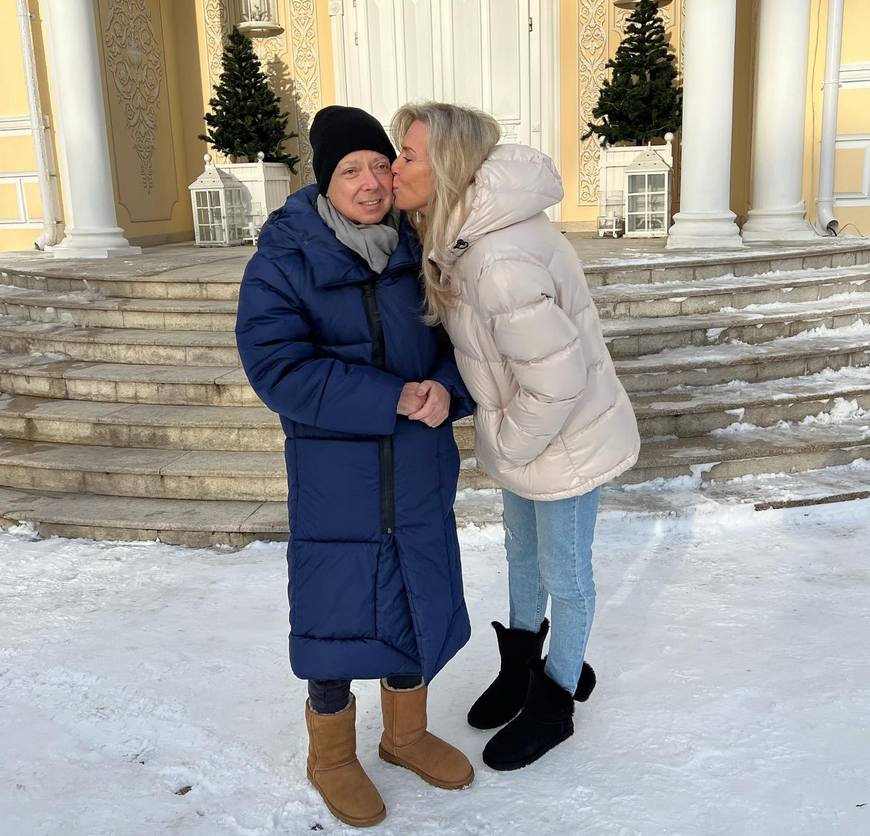 Марина Юдашкина и Валентин Юдашкин 33 года в браке