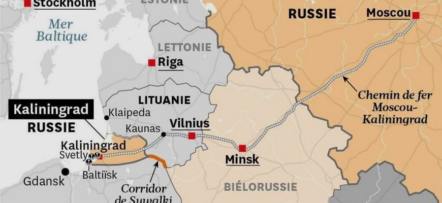 Литва блокирует сообщение с Калининградом