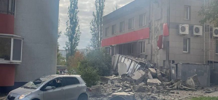 Белгород разрушения