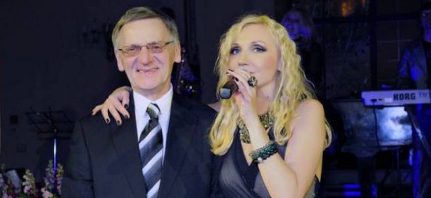 Миколас Орбакас с дочкой Кристиной Орбакайте