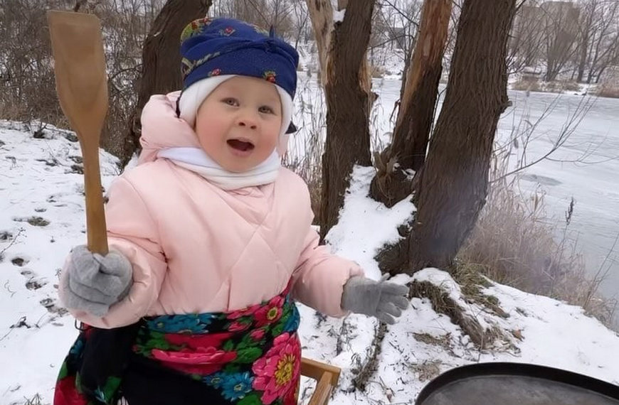 Трехлетняя украиночка Надя