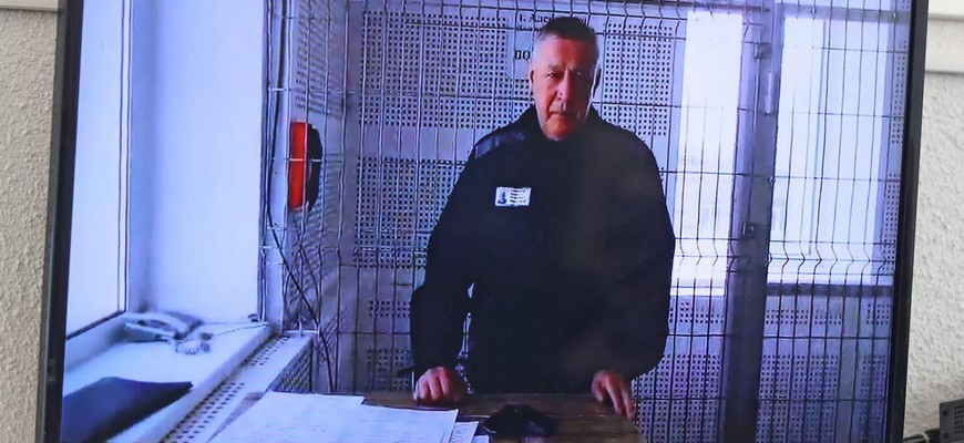 Михаил Ефремов на суде по УДО