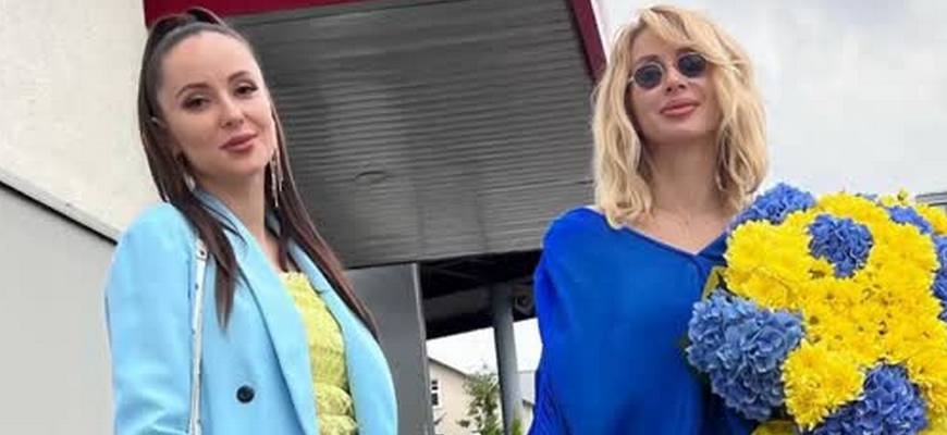 Светлана Лобода с сестрой Ксенией