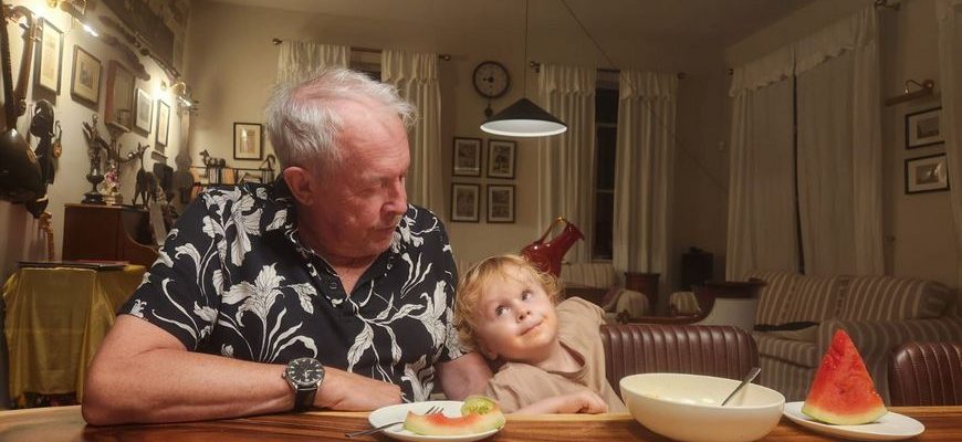 Андрей Макаревич и Эйтан за ужином