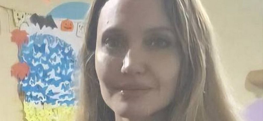 Анджелина Джоли в Херсоне