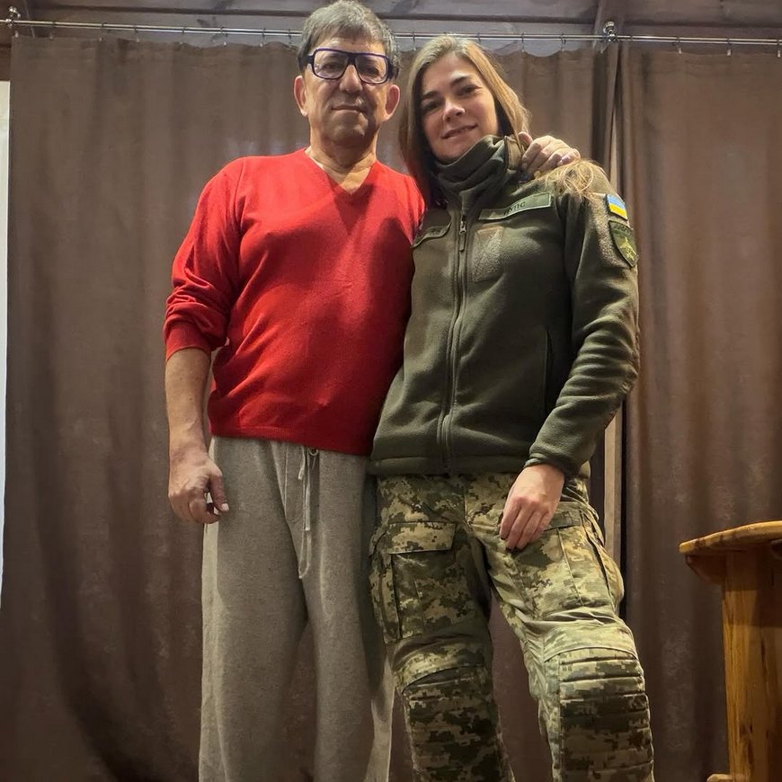 Гарик Корогодский и дочь Лиза