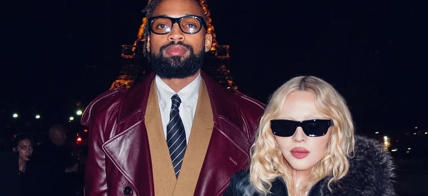 Мадонна и Аким Моррис