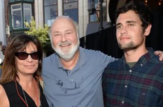 Мишель и Роб Райнер с сыном Ником