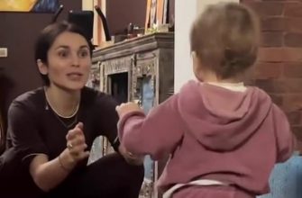 Первые шаги дочери Сати Казановой