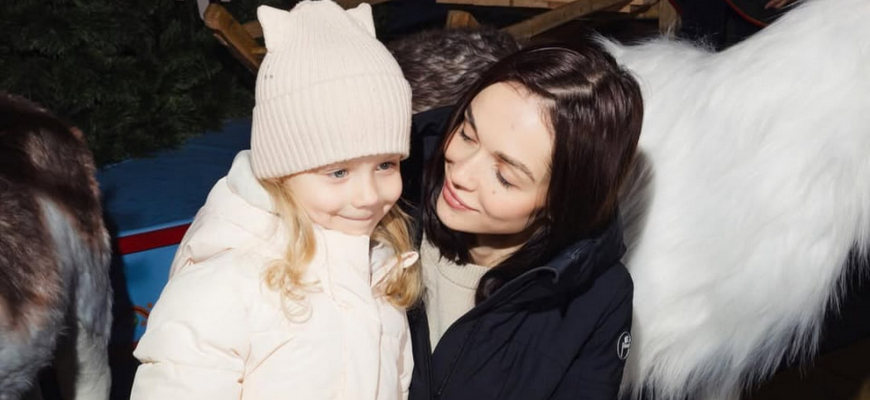 Софья Синицина и дочь Мия