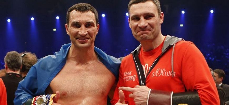 Владимир и Виталий Клычко