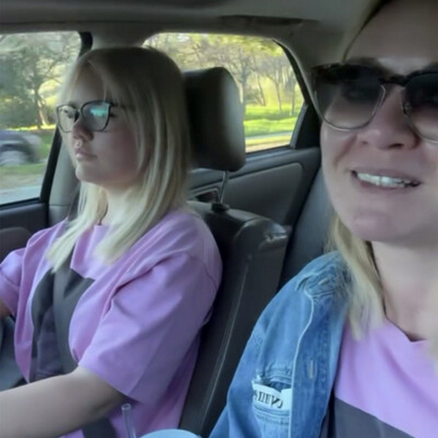 Маша Машкова и дочь Стефания