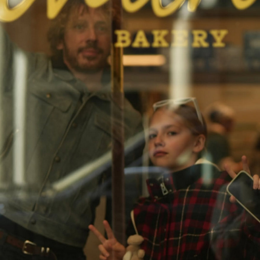 Лиза с Максимом Галкиным в Нью-Йорке