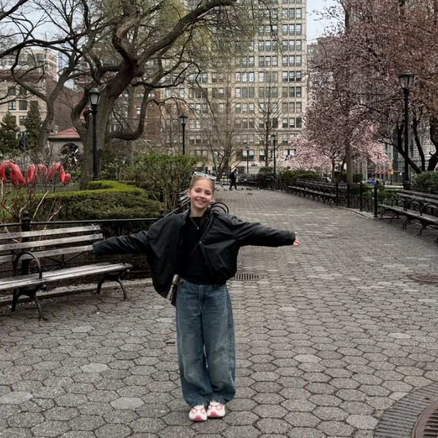 Лиза Галкина в Мэдисон-сквер