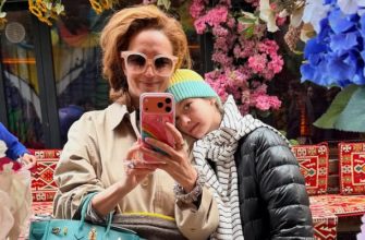 Виктория Исакова и дочь