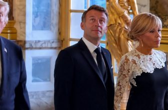 Прием Трампа в Версале Брижит Макрон затмила