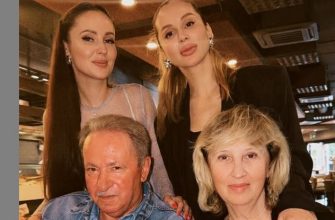 Лобода с родителями и сестрой