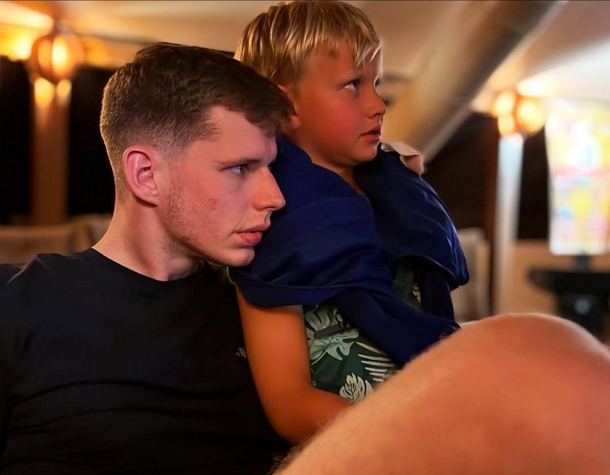 Максим Виторган сыновья Даниил и Платон